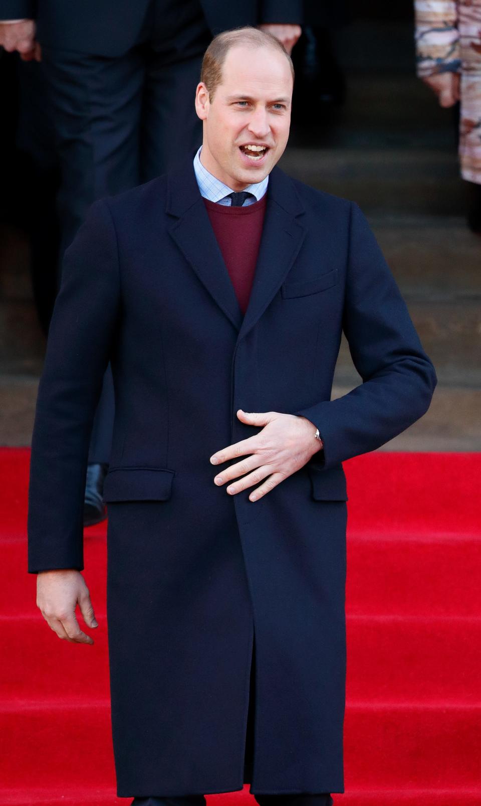 Prince William in January 2020.