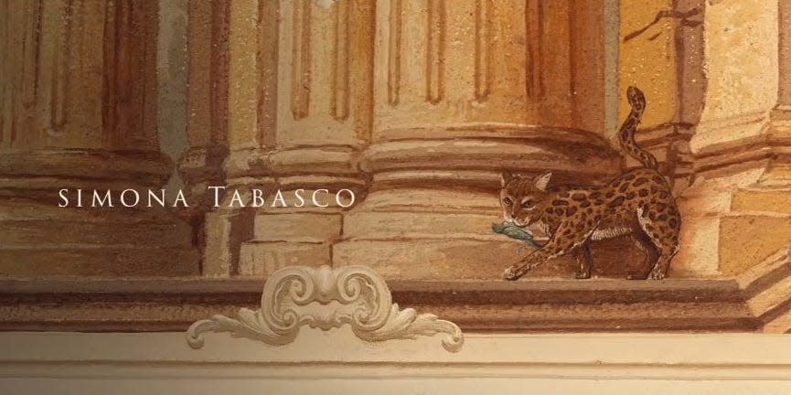 Simona Tabasco's name in "The White Lotus" opening credits.