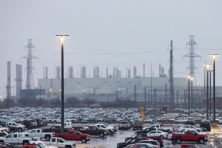 The General Motors assembly plant in Oshawa, Ontario, Canada November 26, 2018. REUTERS/Carlos Osorio