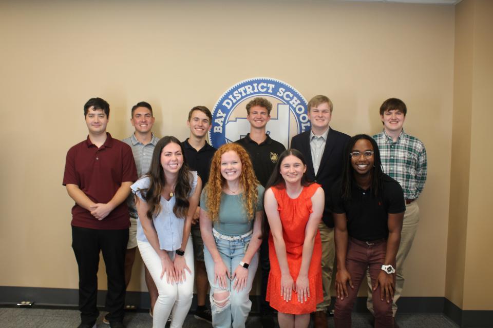 Bay County's valedictorians and salutatorians gathered together Monday to celebrate their rankings and share what their titles mean to them.