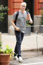 <p>Anderson Cooper waves as he heads to work on his 54th birthday on June 3 in N.Y.C. </p>