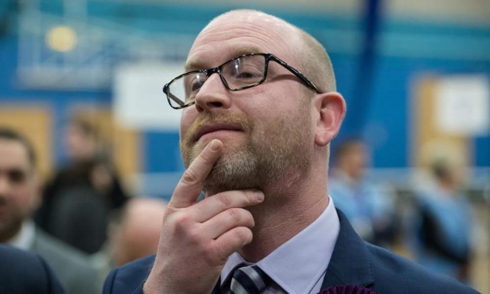 Ukip party leader Paul Nuttall