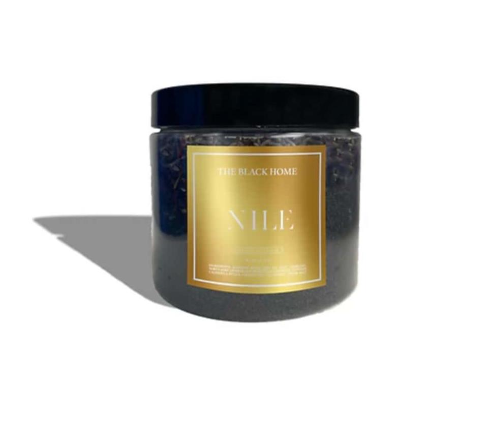 Nile infused bath salts by The Black Home (Image: The Black Home)