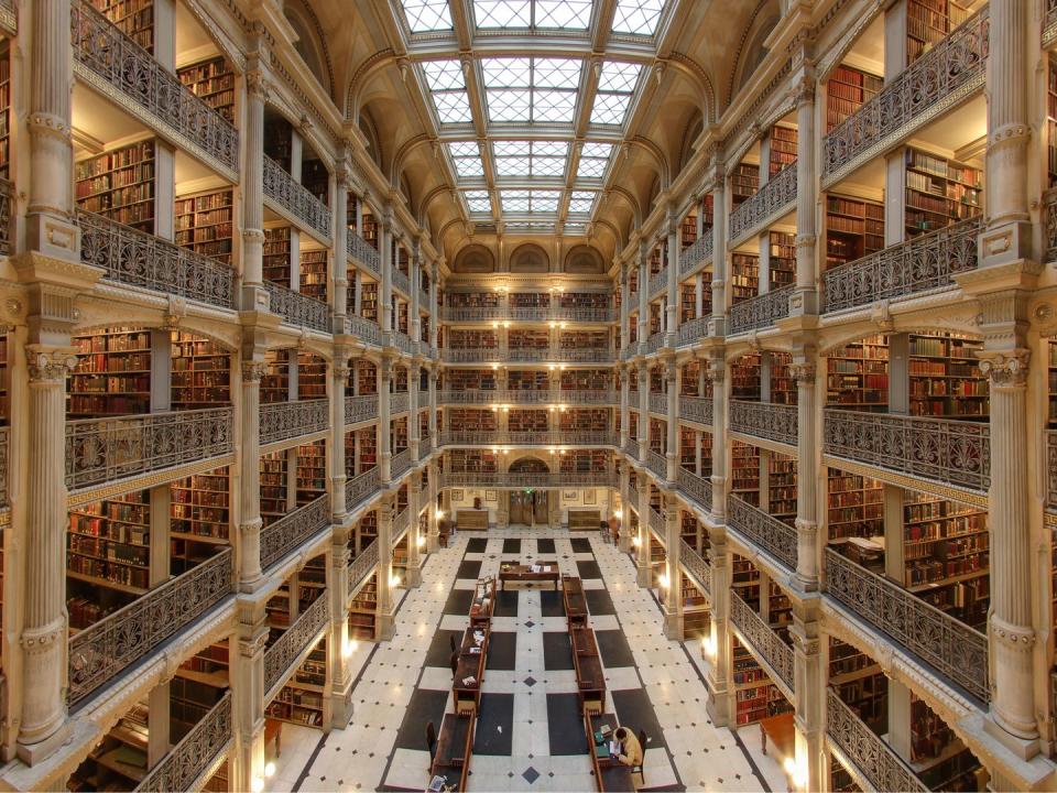 George Peabody Library at Johns Hopkins University