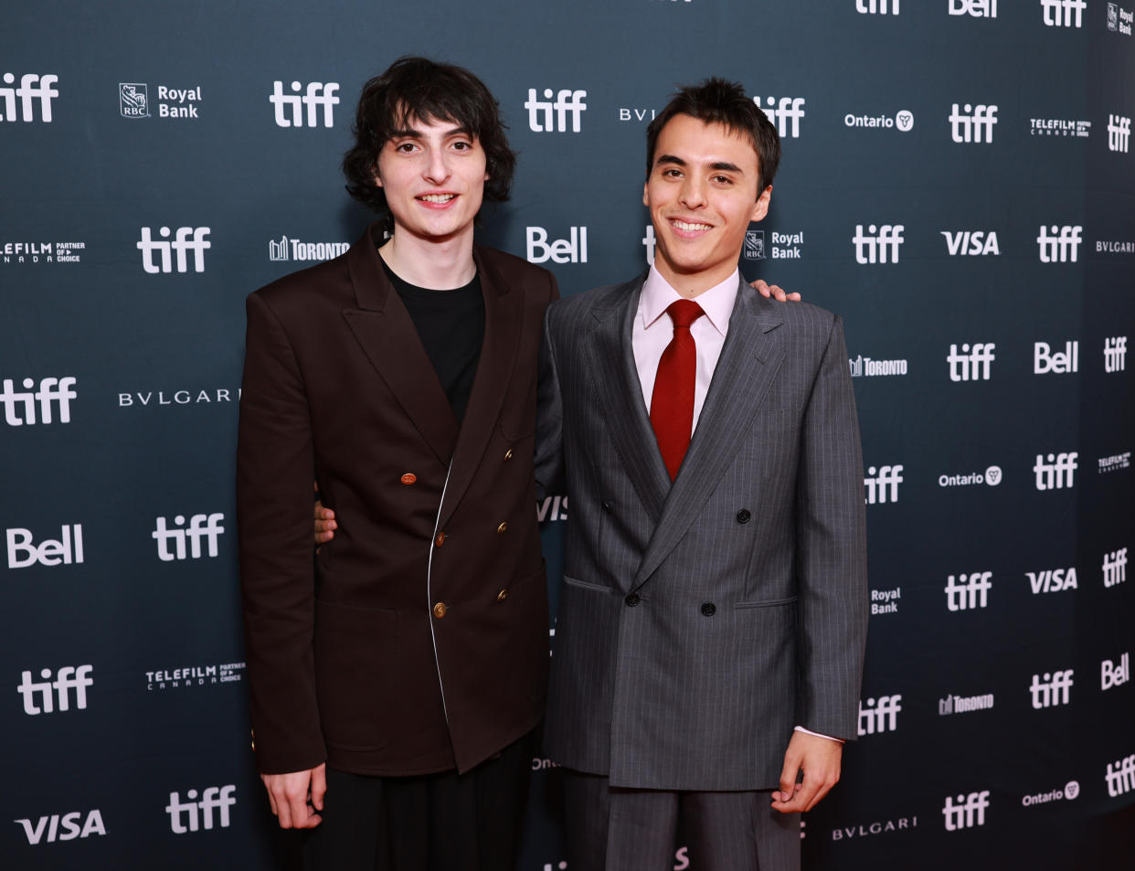 Finn Wolfhard and Billy Bryk