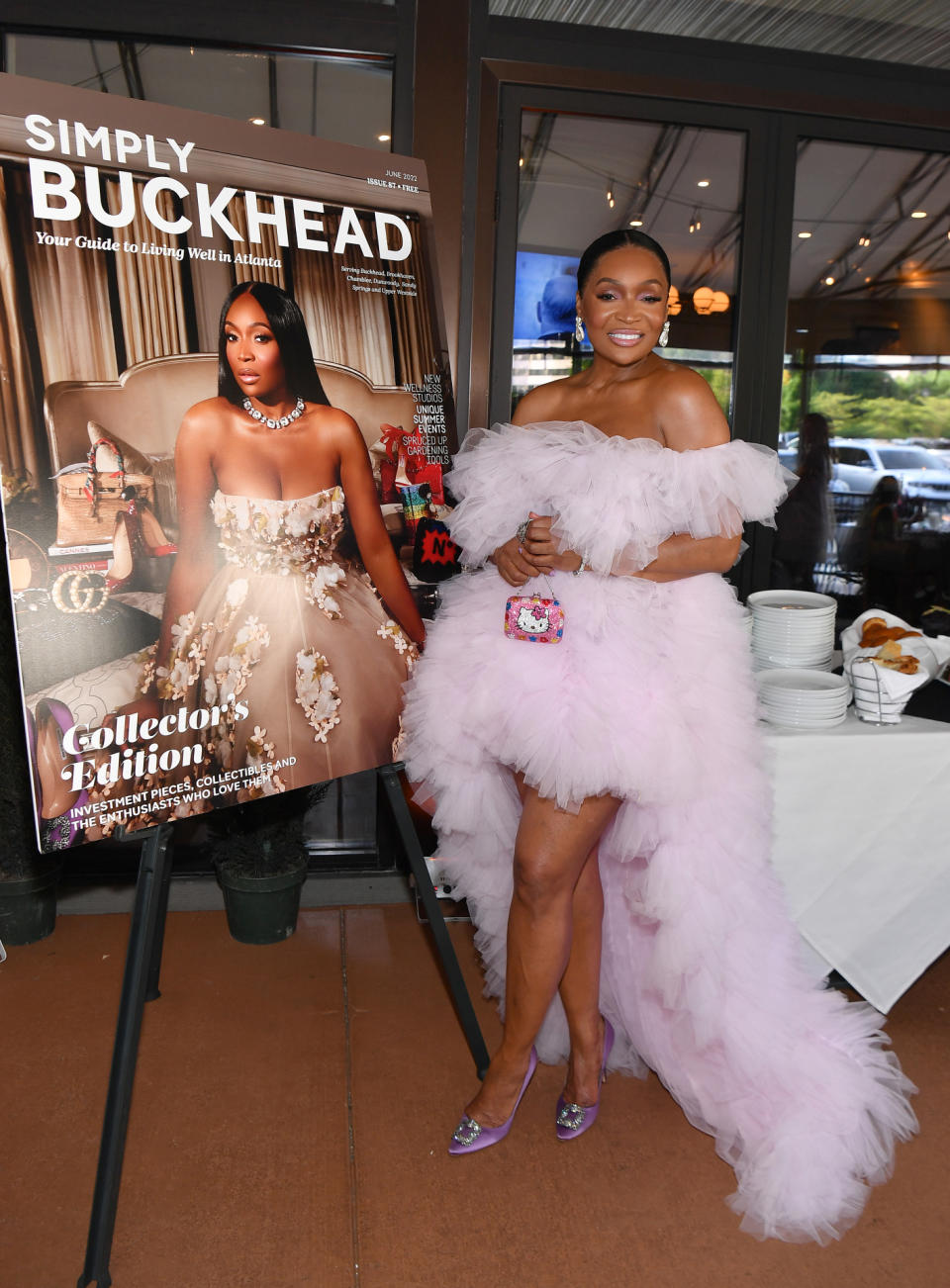 ATLANTA, GEORGIA – JUNE 09: Marlo Hampton attends the “Simply Buckhead” June issue launch party at Davio’s Northern Italian Steakhouse on June 09, 2022 in Atlanta, Georgia. (Photo by Paras Griffin/Getty Images)