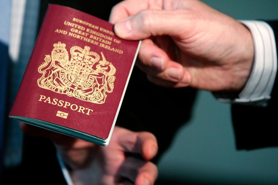 Brits will need to renew their passports to guarantee travel to European countries in the event of a no-deal Brexit (Getty)