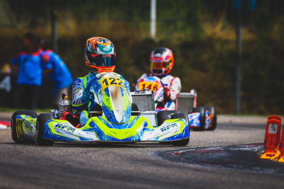 Singapore junior racer Christian Ho in action at the DKM German Karting Championships (PHOTO: Christian Ho)