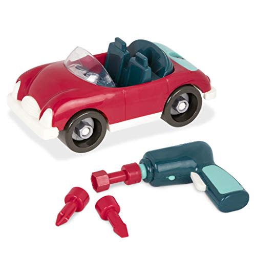 Battat - Take-Apart Roadster - Colorful Take-Apart Toy Car with Working Toy Drill for Kids Aged 3 and Up (22pc) (Amazon / Amazon)