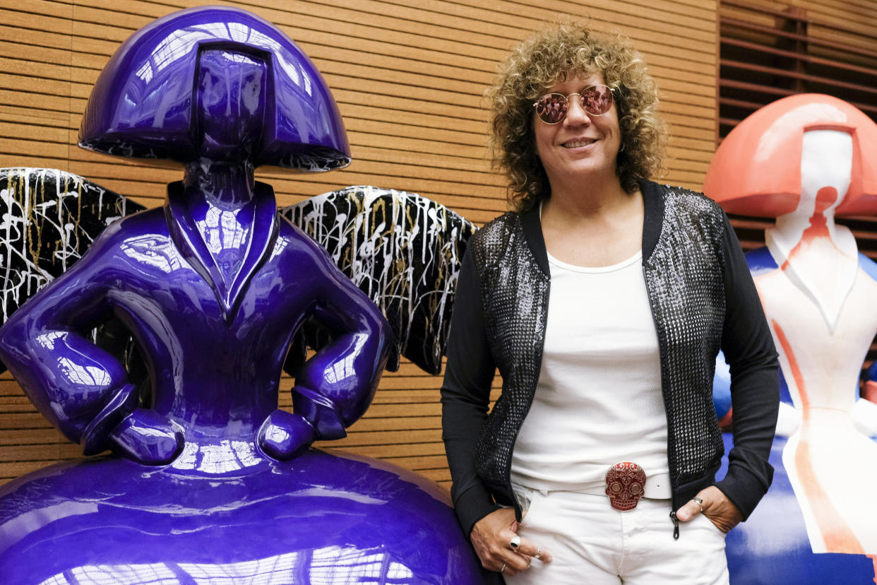 Rosana during presentation of the 2 edition of "Meninas Madrid Gallery", in Madrid 01, October 2019 Spain (Photo by Oscar Gonzalez/NurPhoto via Getty Images)