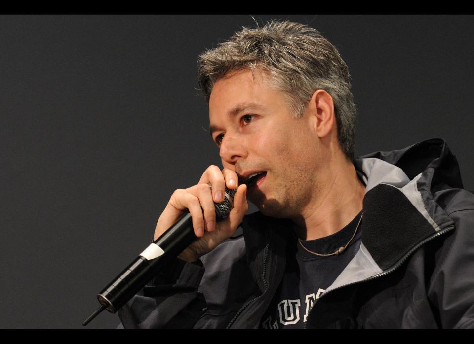 NEW YORK - FILE:  Filmmaker and recording artist Adam Yauch speaks onstage at the Apple Soho store on May 2, 2008 in New York City.  Rapper Adam Yauch, AKA MCA, of the Beastie Boys has died May 4, 2012 after battling cancer.  He was 47.  (Photo by Bryan Bedder/Getty Images)