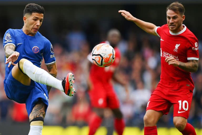 Enzo Fernández y Alexis Mac Allister, protagonistas en Chelsea y Liverpool, se cruzarán en la Premier League.
