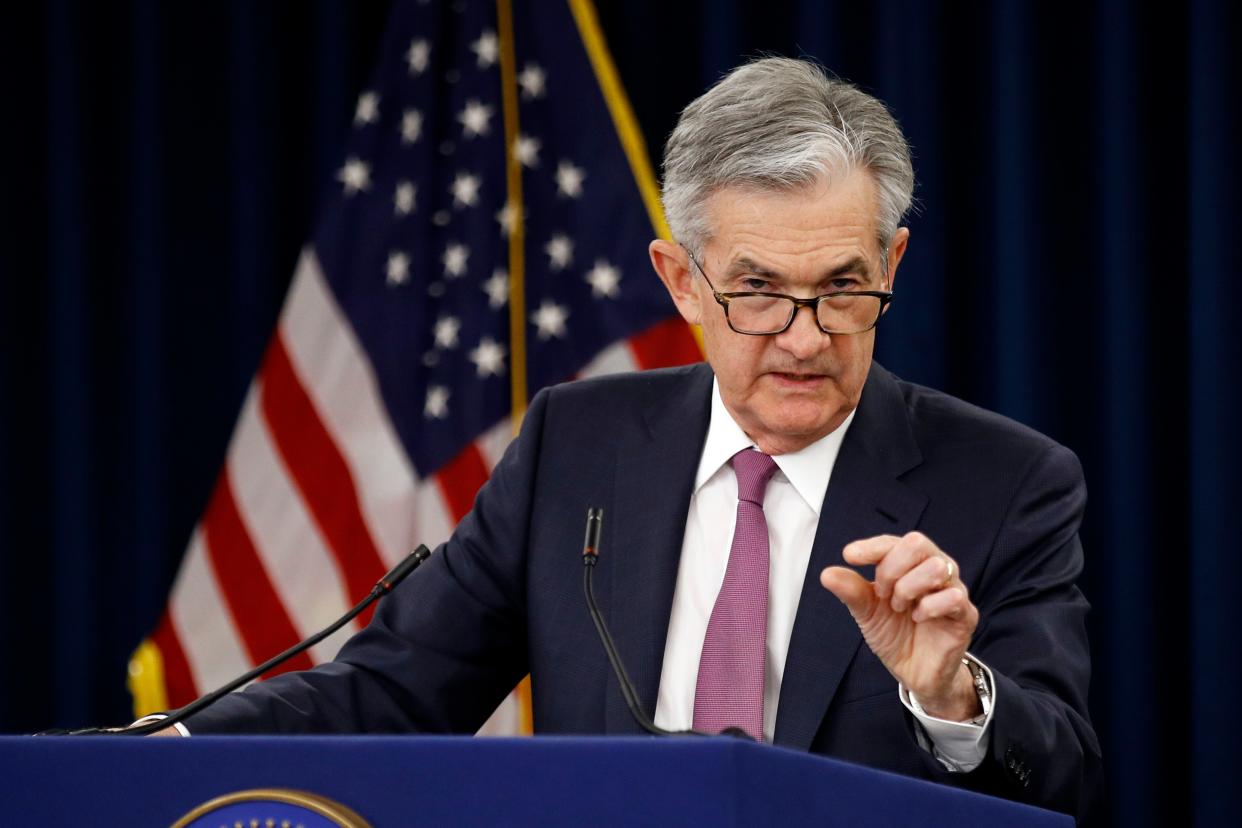 Federal Reserve Board Chairman Jerome Powell (AP Photo/Patrick Semansky)