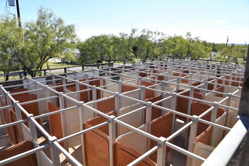 A maze at Jellystone Park at the Coyote Ranch is one of the many fun activities available. While the site is undergoing many renovations, the maze is not changing.