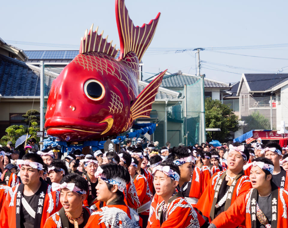 Karatsu Kunchi Festival. (Photo: Getty Images)