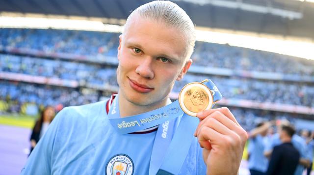 Scoring machine Erling Haaland won the title of Champions League