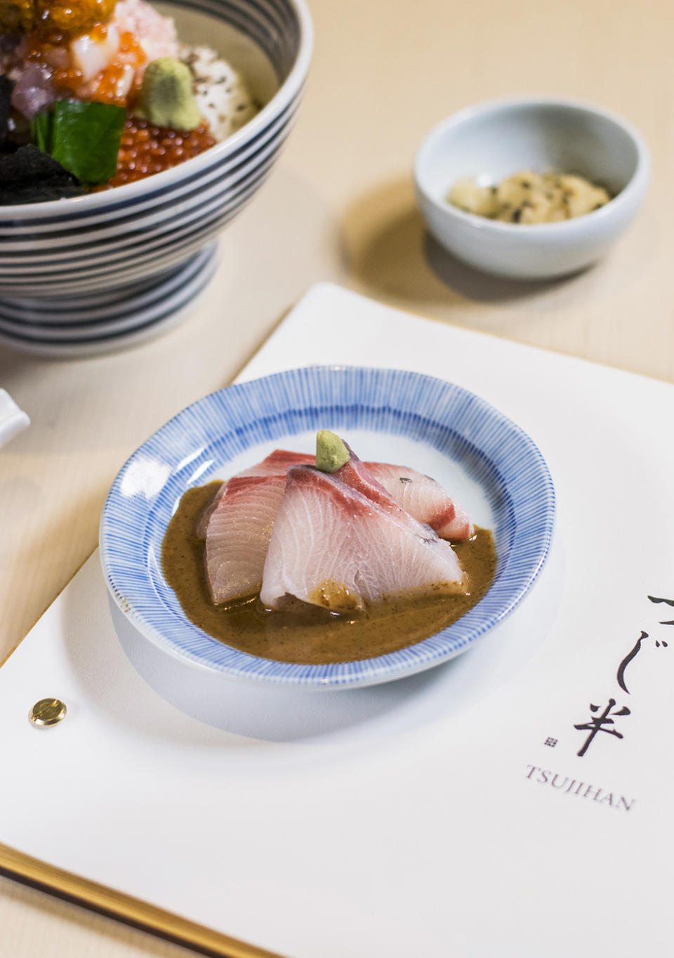 東涌美食︱東京過江得獎丼飯店  名貴「魚生山」飯  配鯛魚湯變泡飯