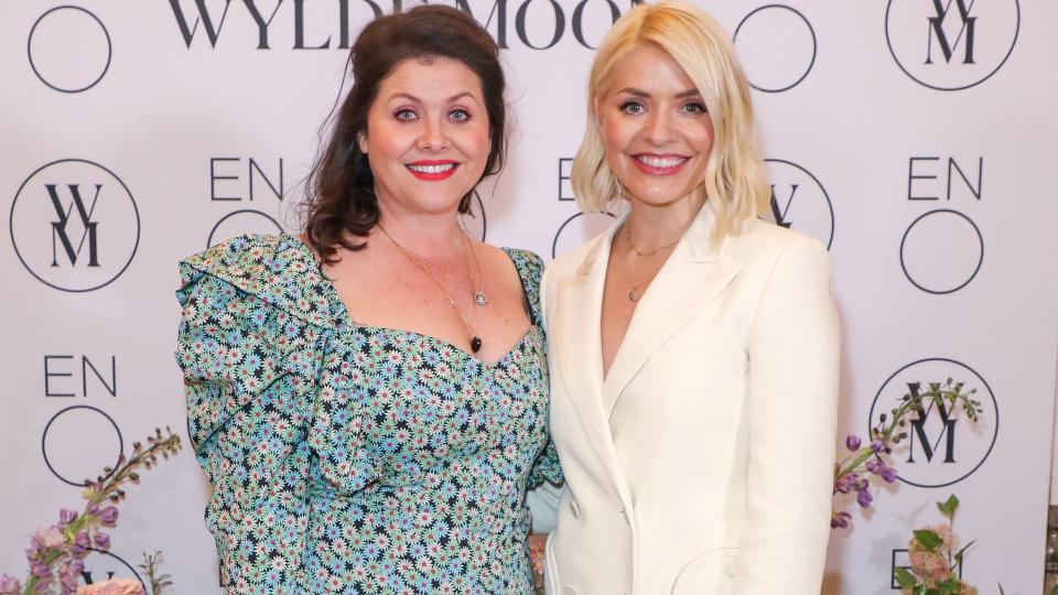 A photo of Kelly Willoughby and Holly Willoughby