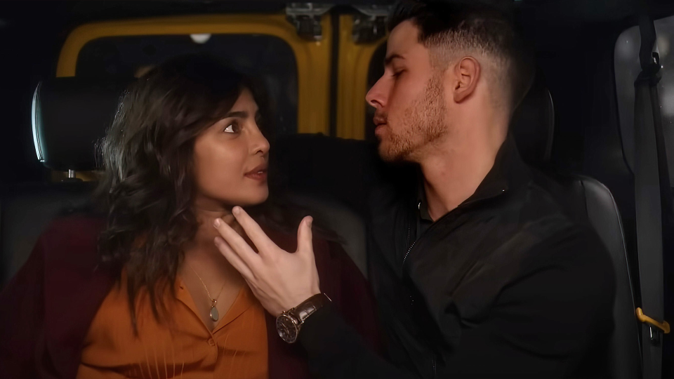 Priyanka Chopra Jonas and Nick Jonas in &#39;Love Again&#39; (Sony Pictures)