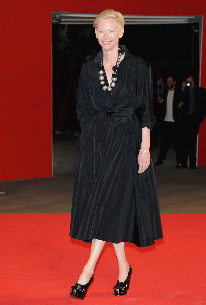 66th Annual Venice Film Festival 2009 Tilda Swinton