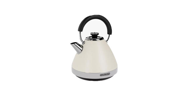 John Lewis Stovetop Whistling Kettle, Black