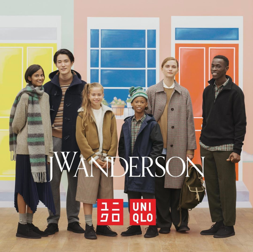 JW Anderson x Uniqlo (Photo via Uniqlo Canada/Instagram)