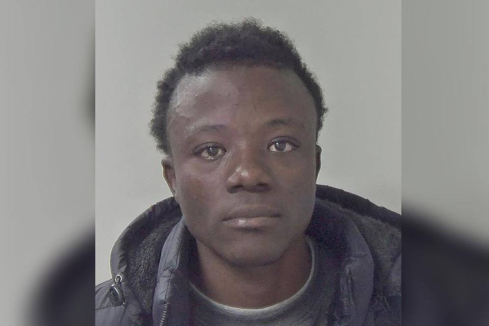 Ibrahima Bah was found guilty of manslaughter after four migrants died when a boat got into difficulty in the Channel (Kent Police/PA Wire)