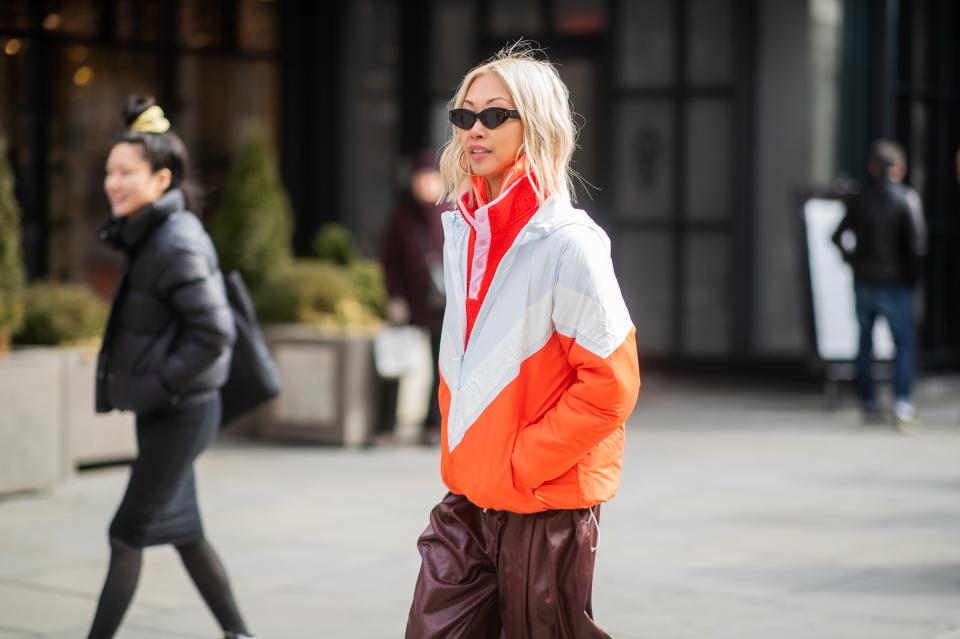 The Color-blocked Windbreaker