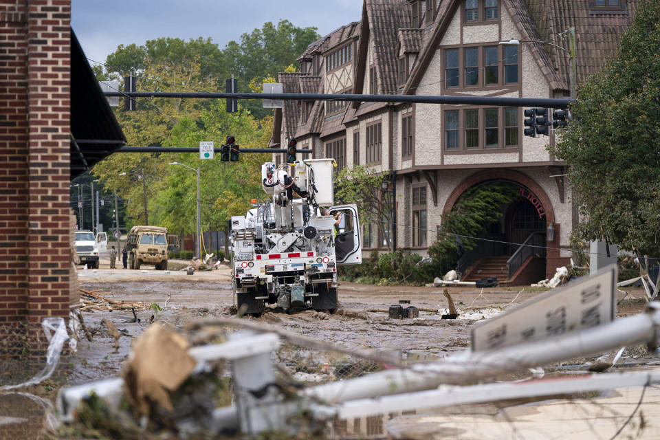 Rubble and destruction. (Sean Rayford/Getty Images)