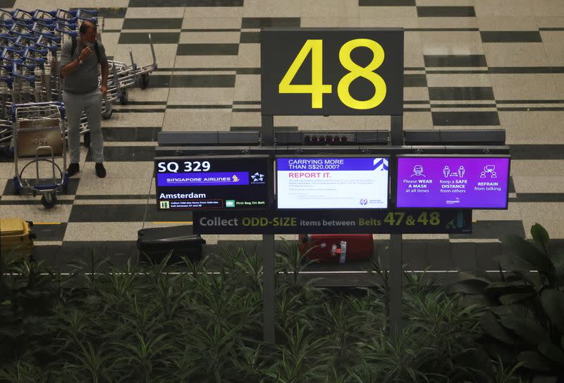 First expanded vaccinated travel lane flight arrives in Singapore