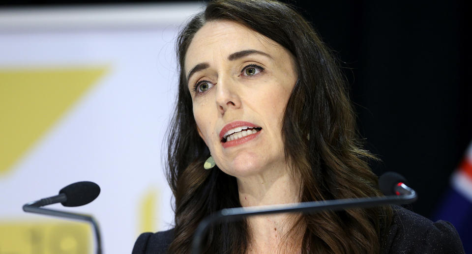 New Zealand Prime Minister Jacinda Ardern.