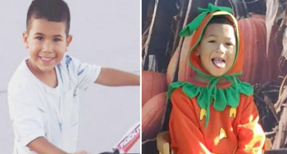 Zuriel Valdivia (left) and his brother Enzie (right). Source: NBC San Diego