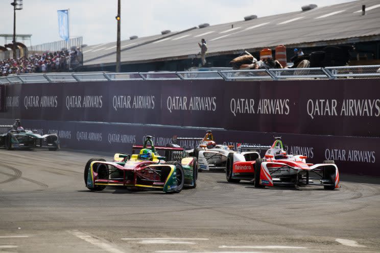 Di Grassi a profité de l’absence de Buemi pour revenir au championnat. (Photo Formula E)