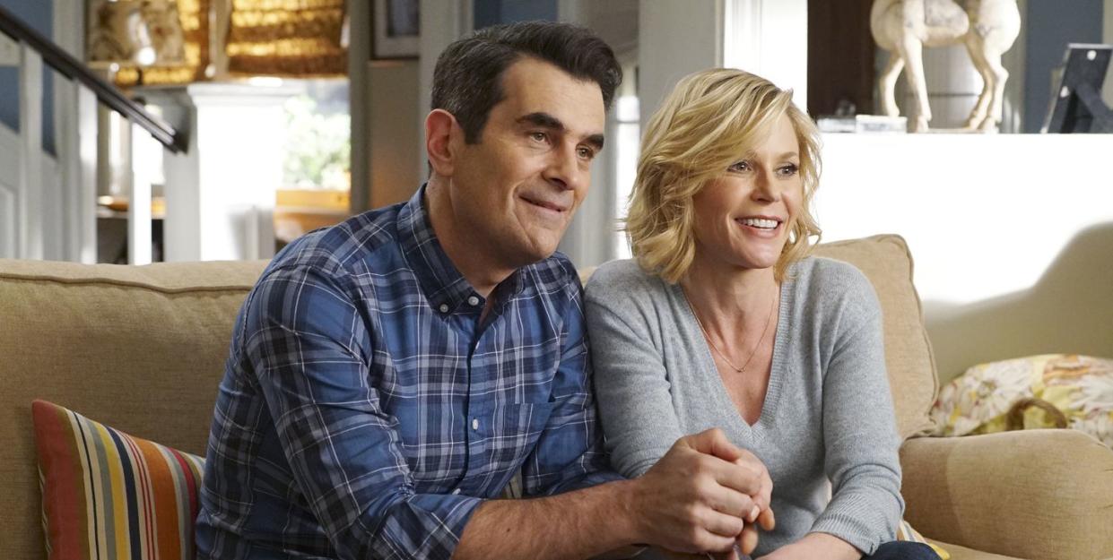 ty burrell, julie bowen, modern family, season 8