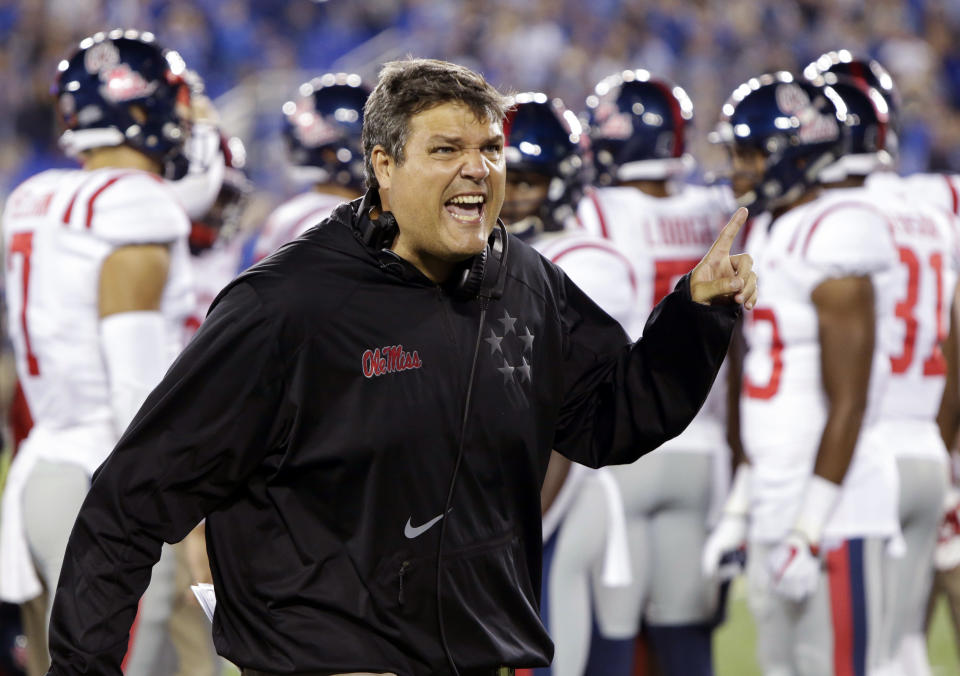In punishing Ole Miss, the NCAA let former Mississippi head coach Hugh Freeze get off relatively easy. (AP)