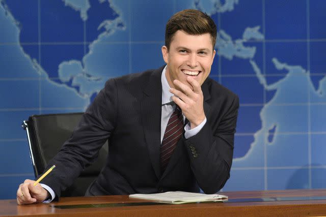 <p>Will Heath/NBCU Photo Bank/NBCUniversal via Getty Images</p> Colin Jost