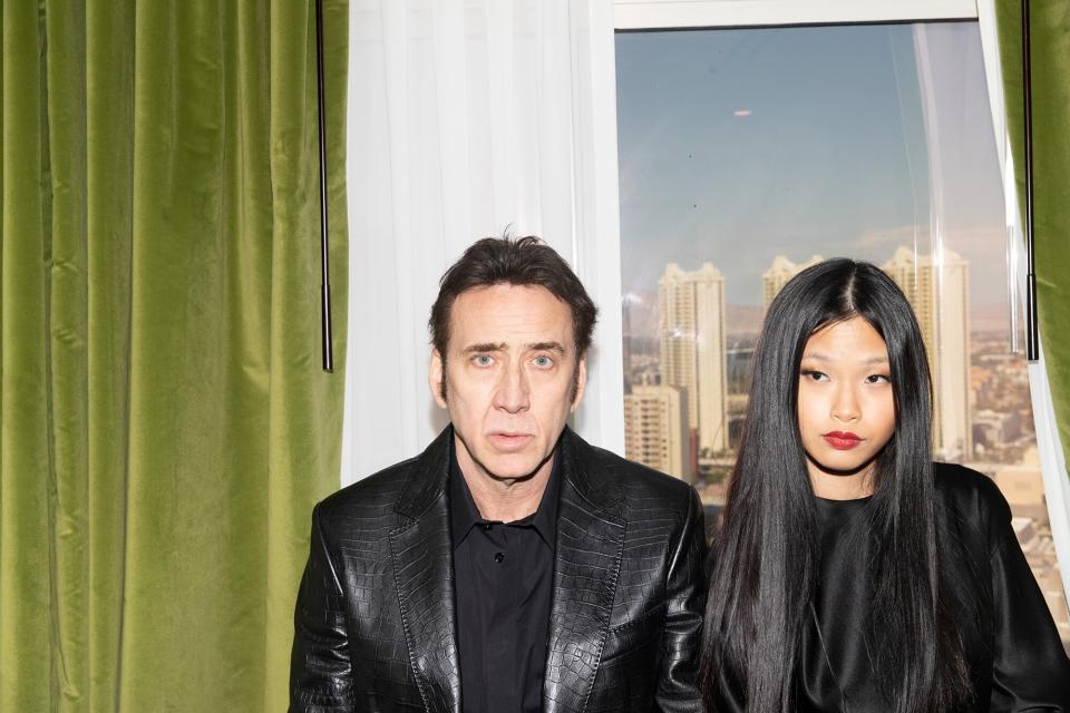 Nicolas Cage and Riko Shibata for Flaunt Magazine