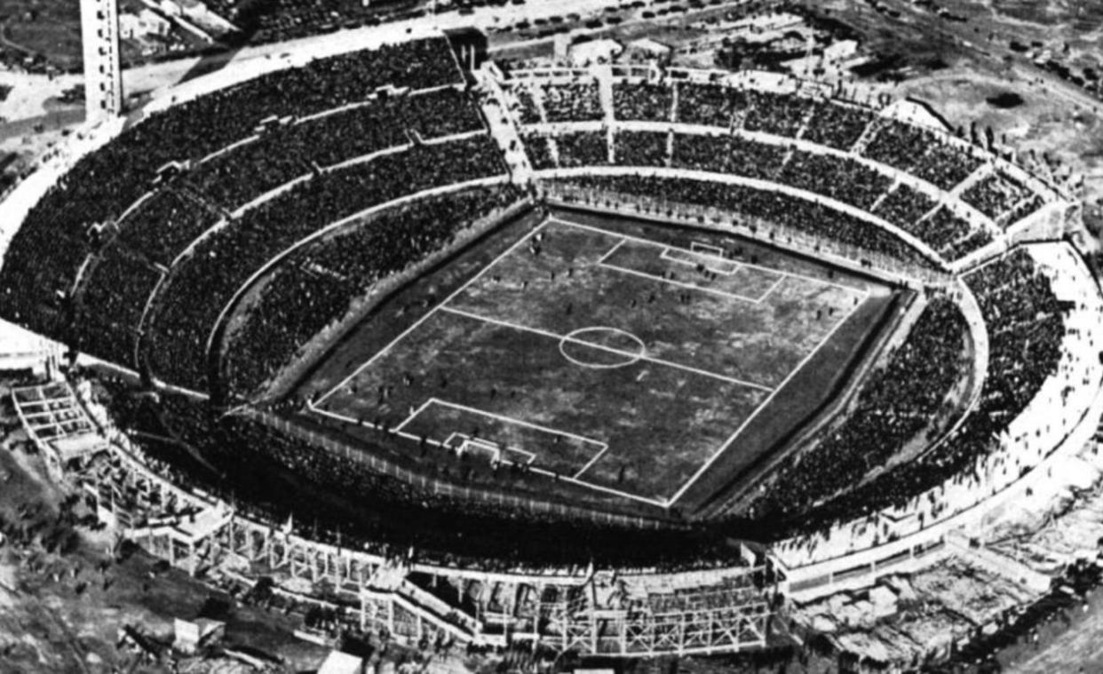 Snow is very rare in Uruguay, but it fell during the first-ever FIFA World Cup