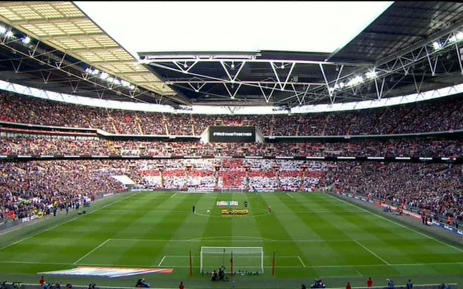 Wembley - Credit: ITV