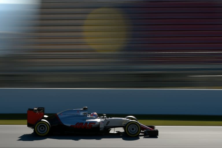 Frenchman Romain Grosjean finished sixth in Australia on his debut for the team and went one better in Bahrain