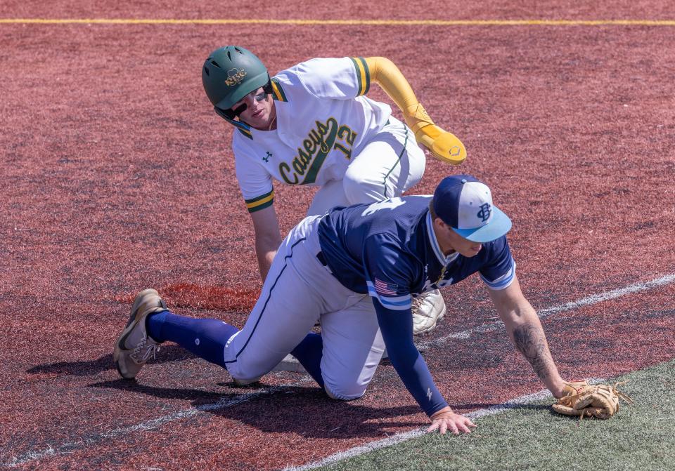 Red Bank Catholic Baseball defeats Christian Brothers Academy 3-0 in Shore Conference Semifinal game in Red Bank NJ on May 7, 2023.
