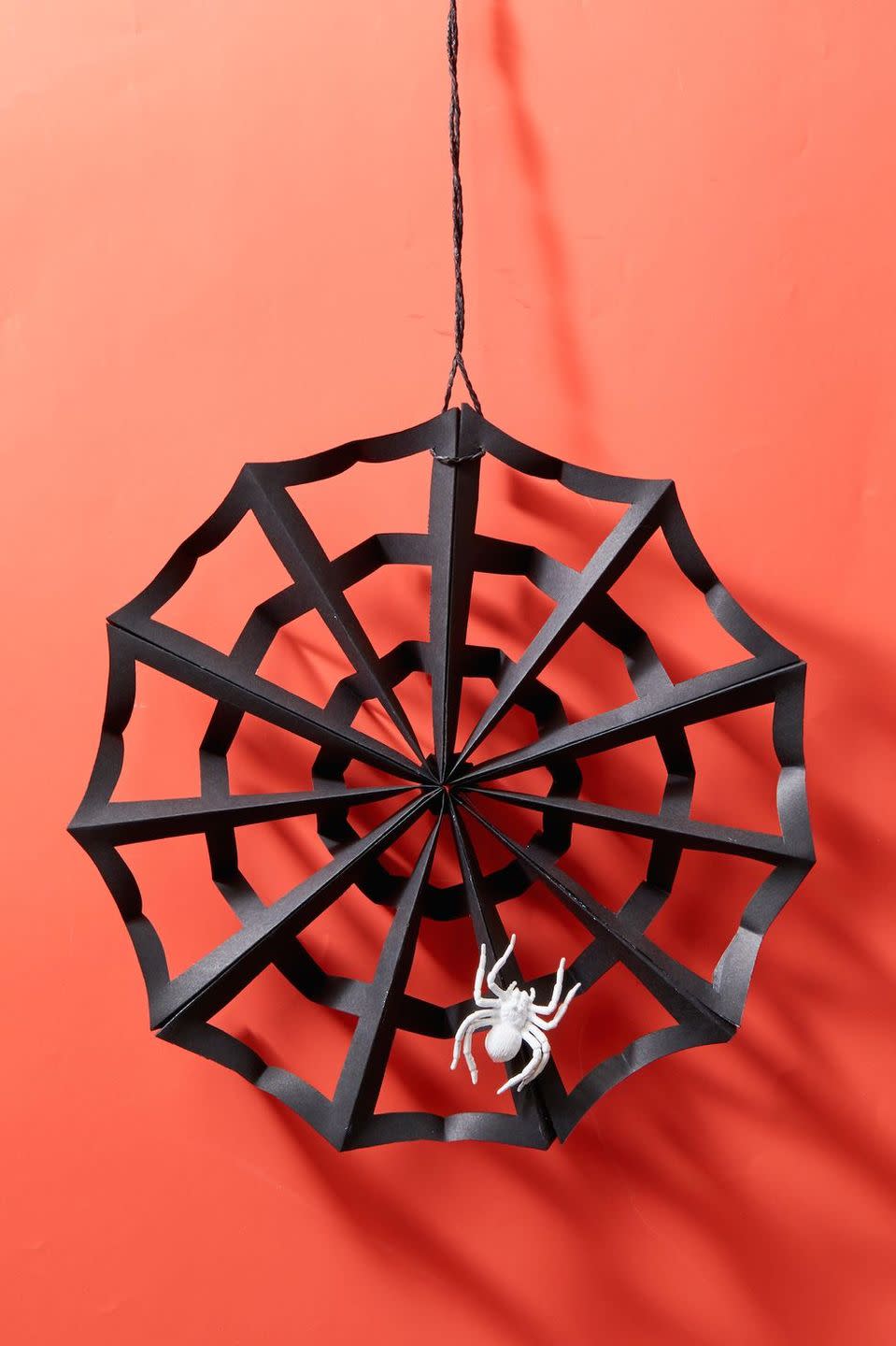 Paper Spider Wreath