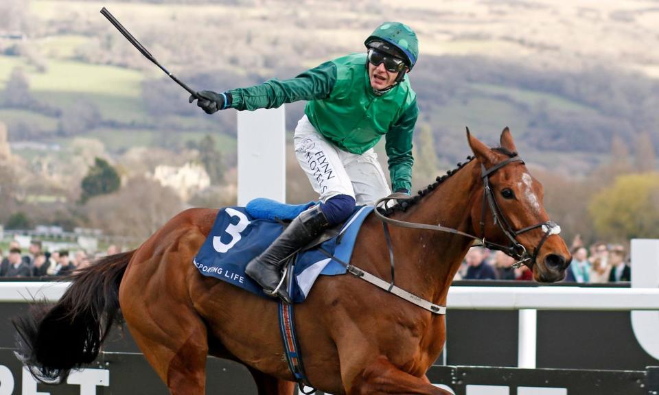 <span>El Fabiolo and Paul Townend win the Arkle at last year’s Festival.</span><span>Photograph: Steven Cargill/racingfotos.com/Shutterstock</span>