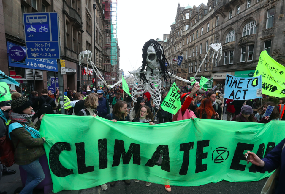 <em>Extinction Rebellion are planning to disrupt commuters in London today (PA)</em>