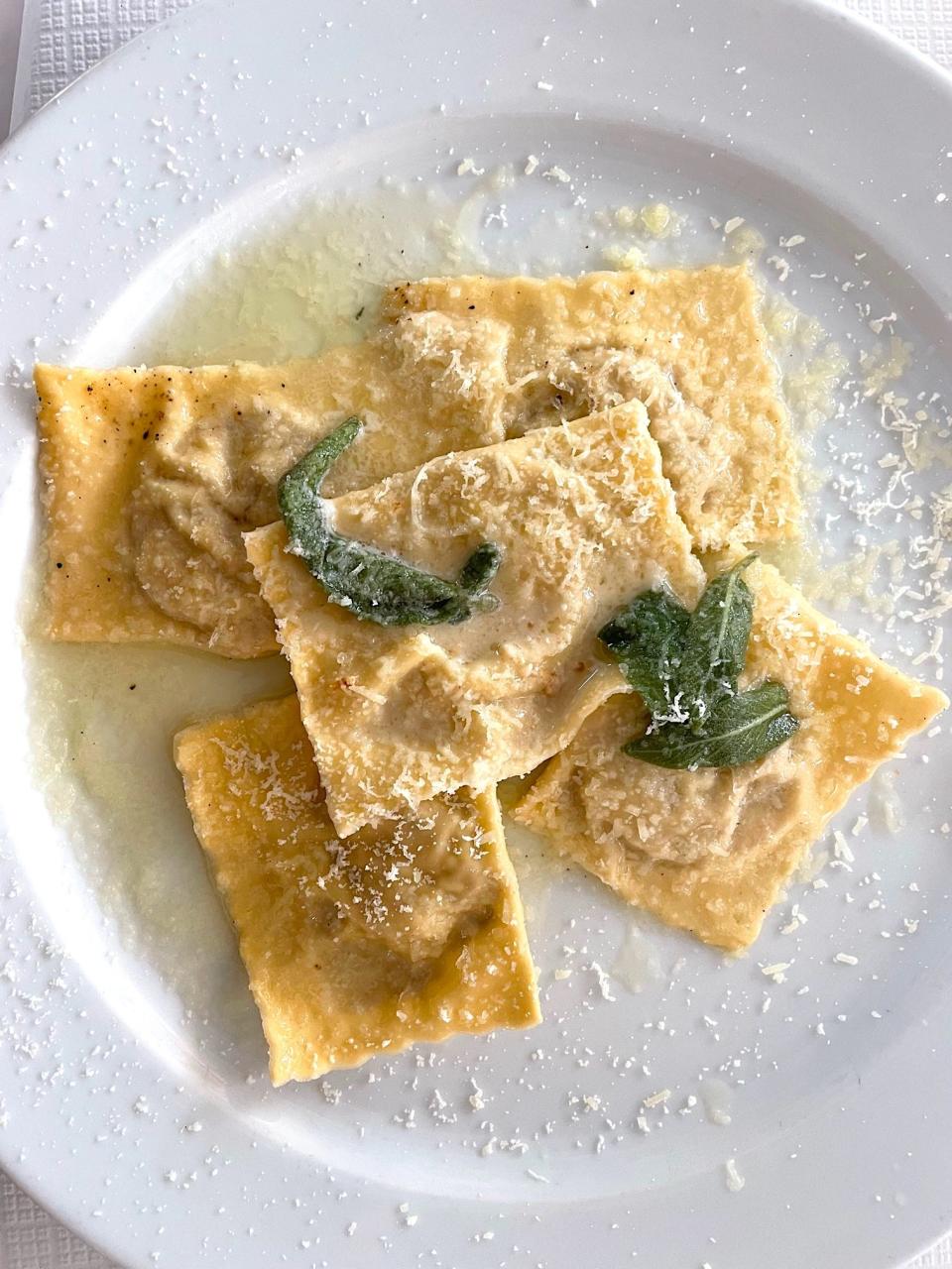 The River Cafe ravioli