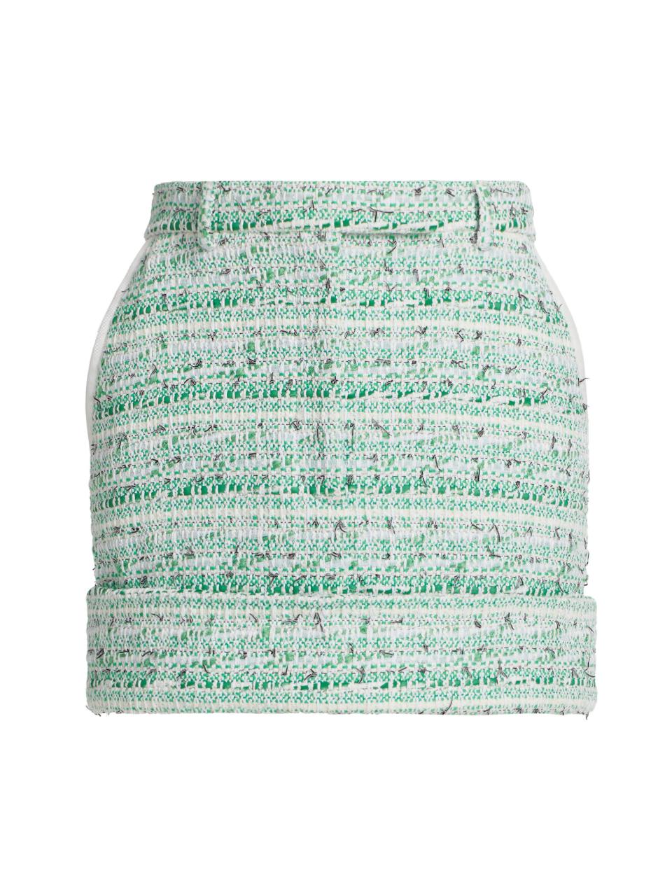 Saks x Thom Browne Cuffed Miniskirt