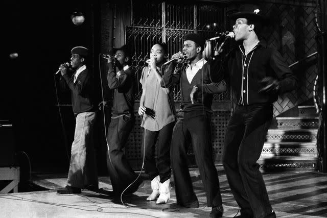 <p>Al Levine/NBC/NBCU Photo Bank</p> Funky 4 + 1 More perform at 'Saturday Night Live' in 1981