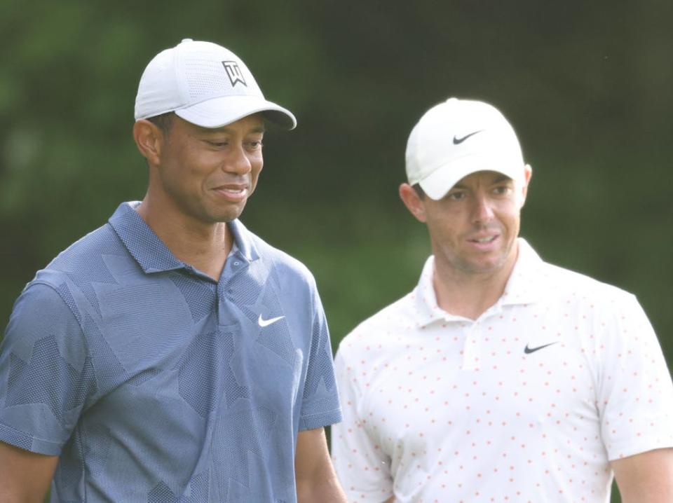 McIlroy is taking inspiration from Woods into 2022 (Getty Images)
