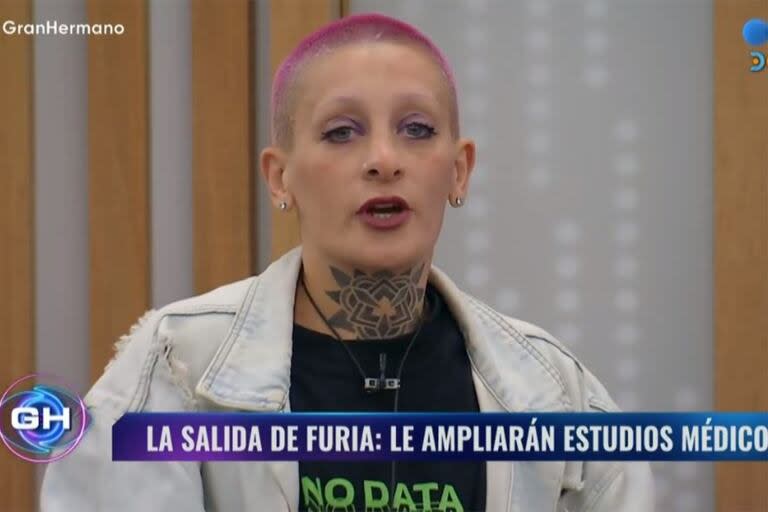 La decisión que tomó Furia de Gran Hermano ante su inminente salida. Captura: Telefe