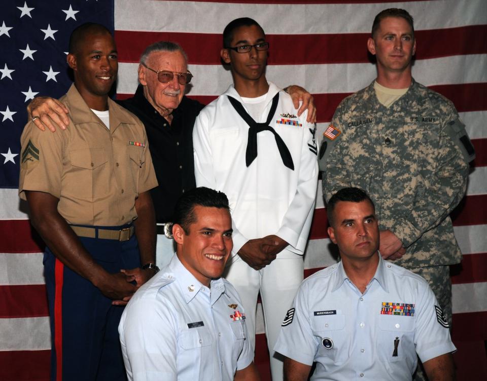 Stan Lee military veterans